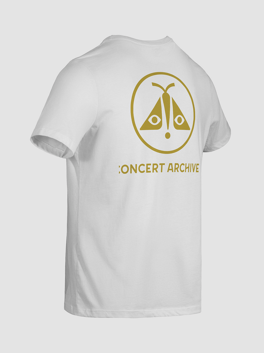 Psychedelic Alien Band Women's Fitted T-Shirt (Logo on Back) product image (8)