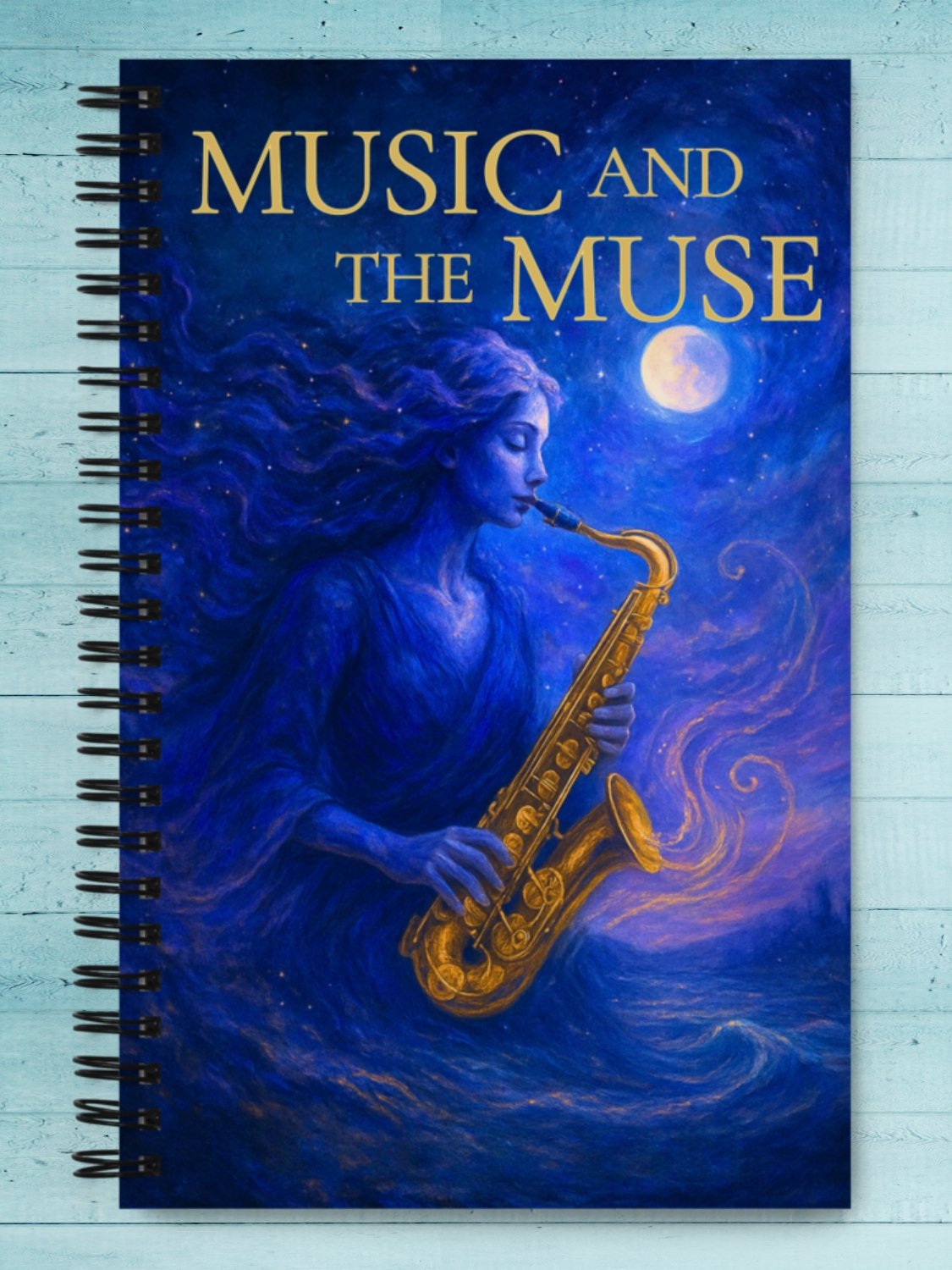 Starlight Sonata - Spiral Journal Notebook product image (1)
