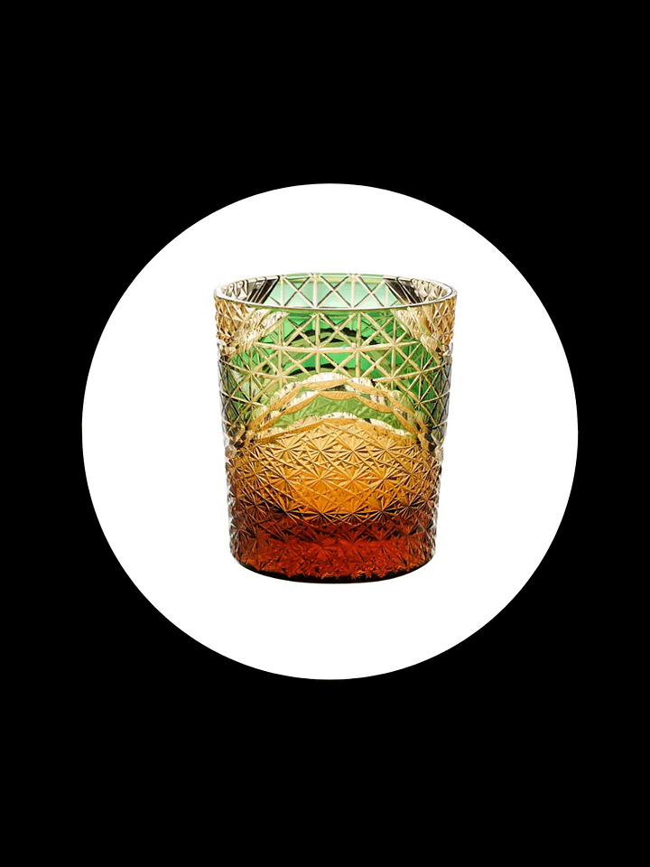 Edo Kiriko - Golden Green product image (1)