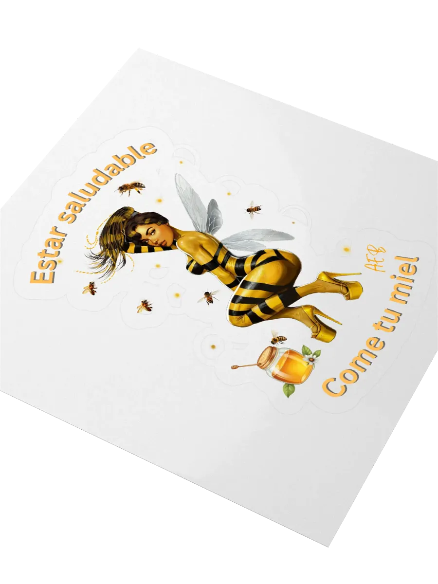 Bee-autiful Health Kiss Cut Stickers product image (2)