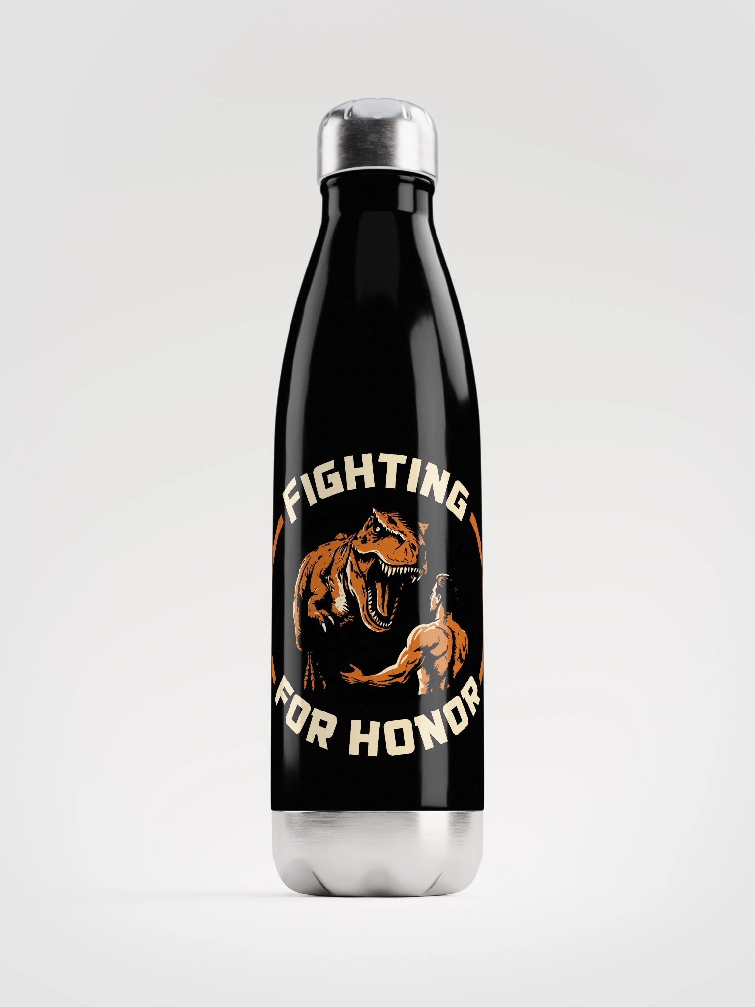 Fighting For Honor Stainless Steel Water Bottle product image (2)