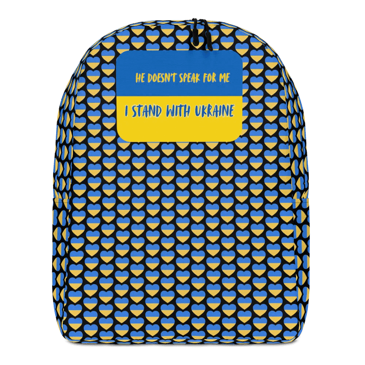Resistors, Doesn't Speak for Me, Patterned Black Backpack product image (1)