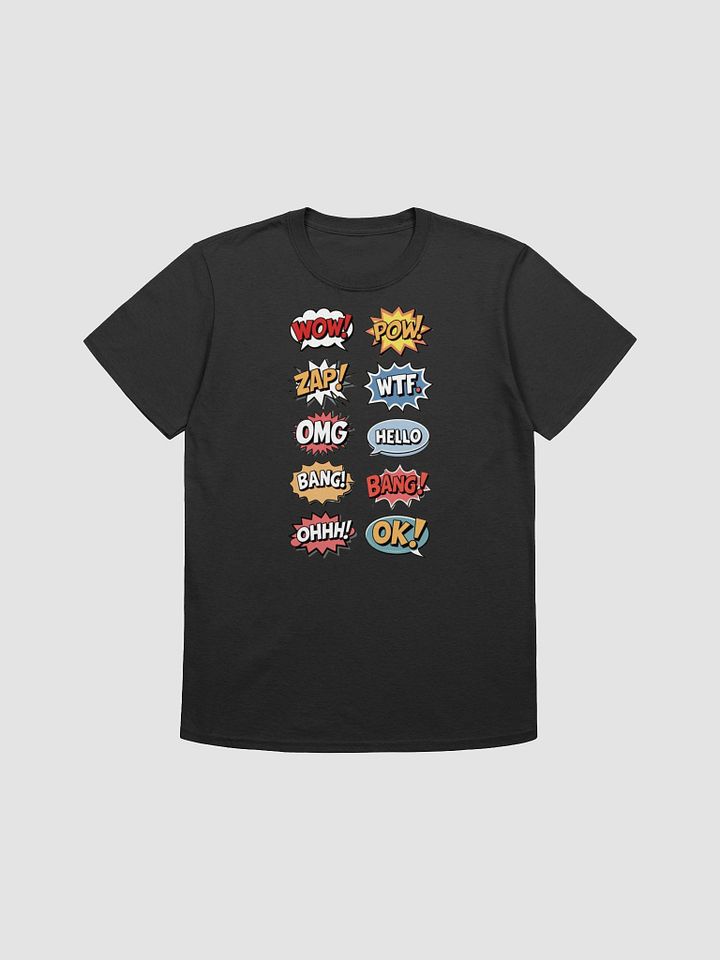 Pop Art Exclamations Unisex T-Shirt product image (1)