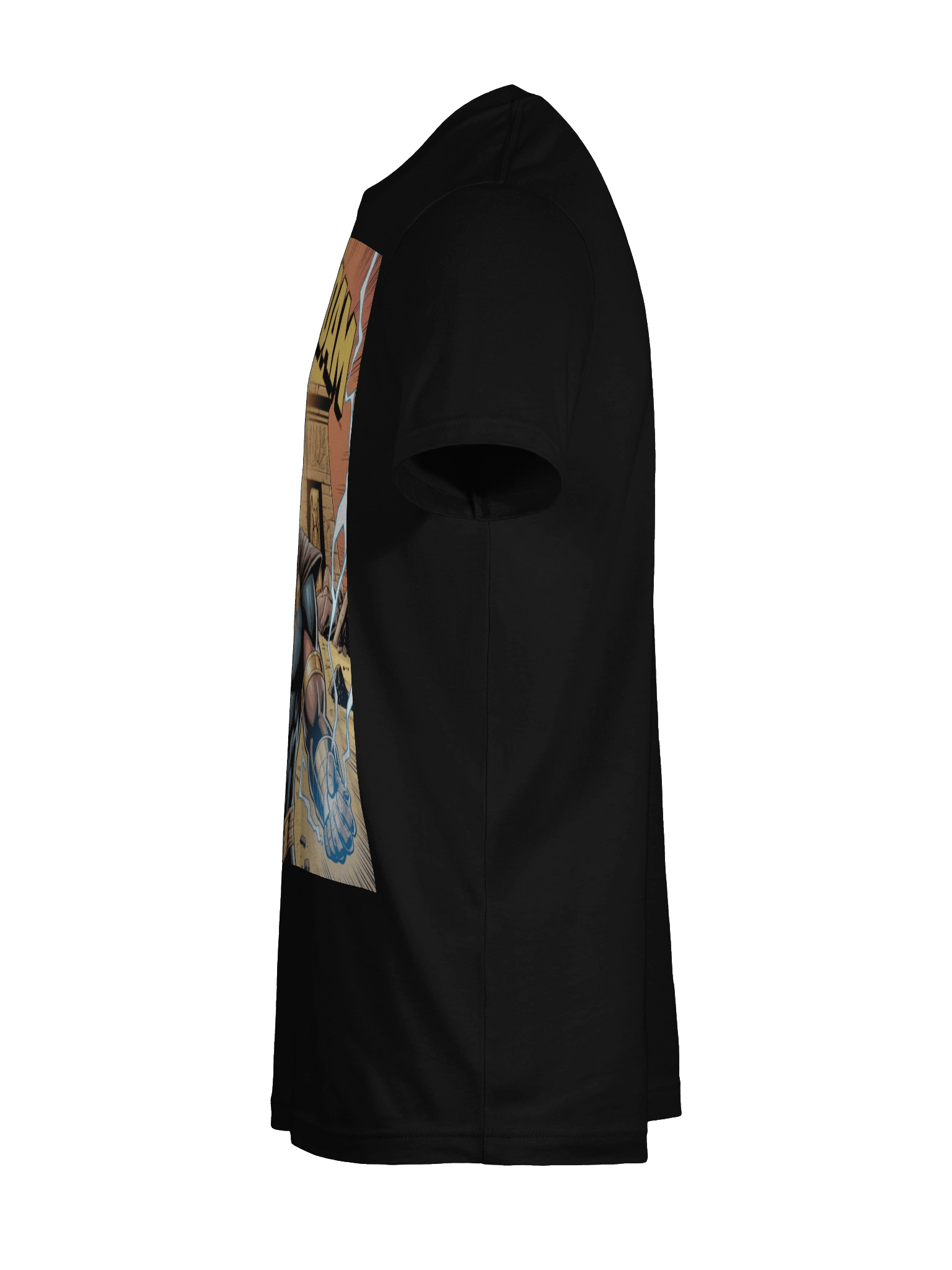 Black Adam Power of Shazam Supersoft T-Shirt – Kahndaq Lightning Legacy product image (11)