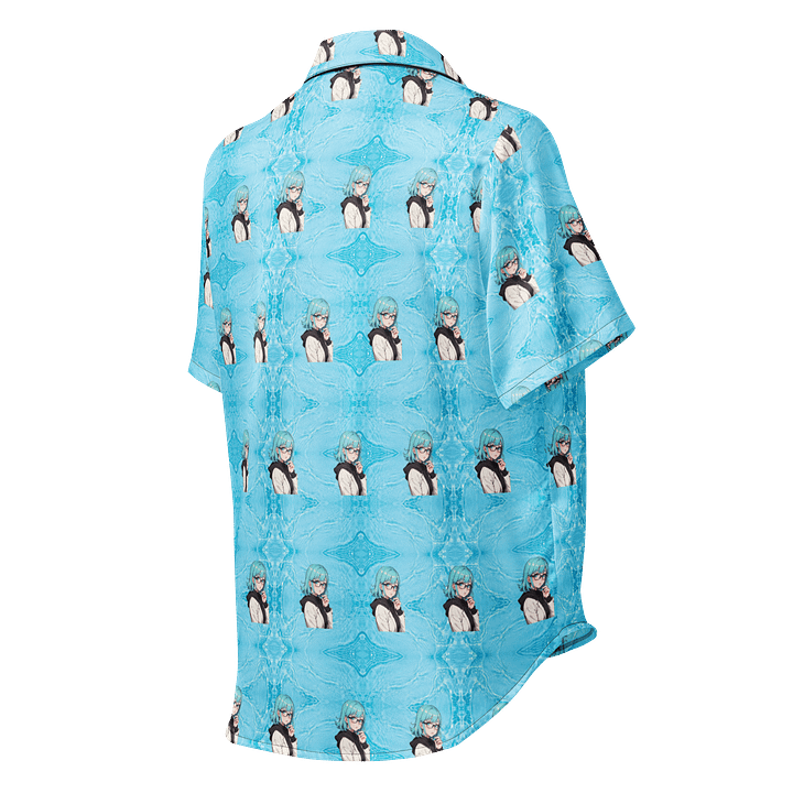 (Aqua WAIFU) K Women's Short Sleeve Pajama Top product image (2)