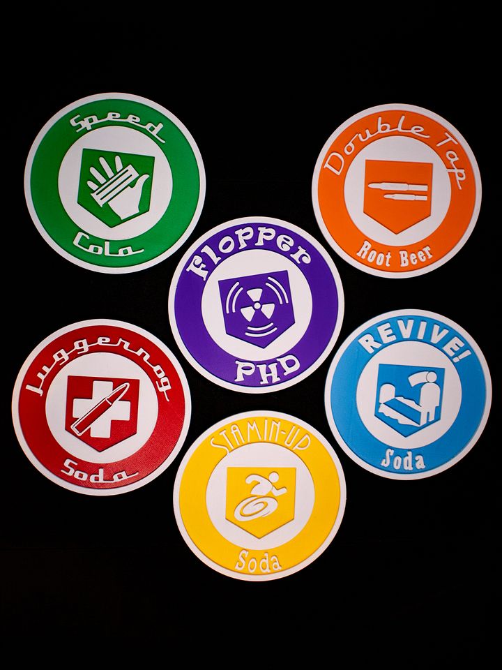 Lot de 6 Dessous de Verre - Atouts Zombies 🧟 product image (1)