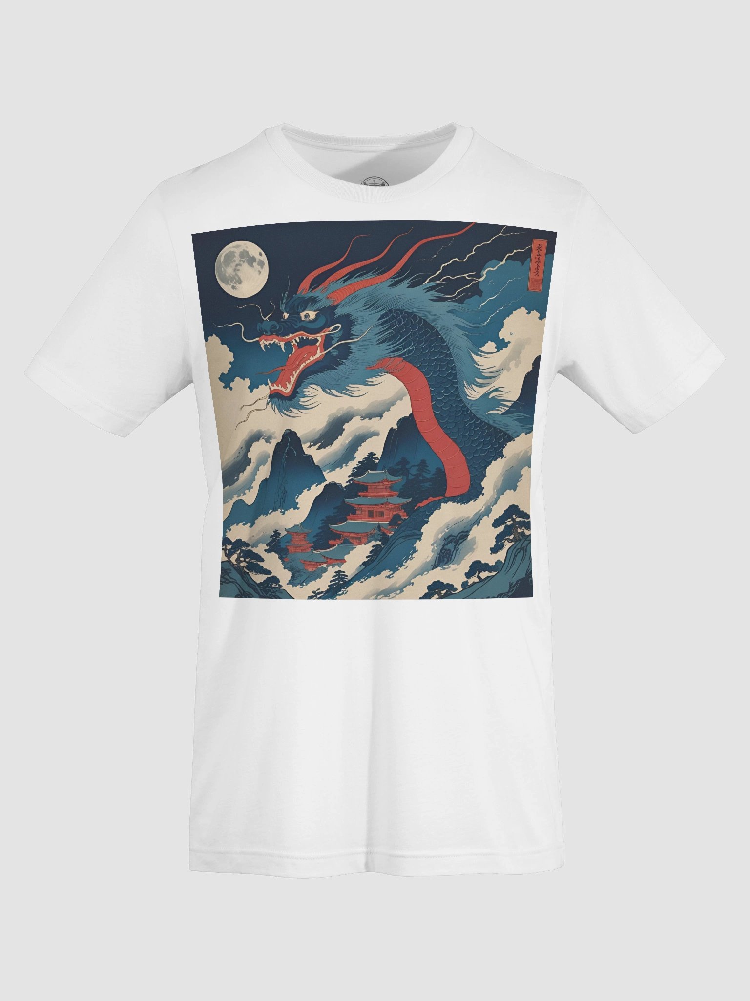 Ryoshin - Yoru no Ryū (Night Dragon), Ancient Ryū Collection, T-Shirt, Front Design product image (9)