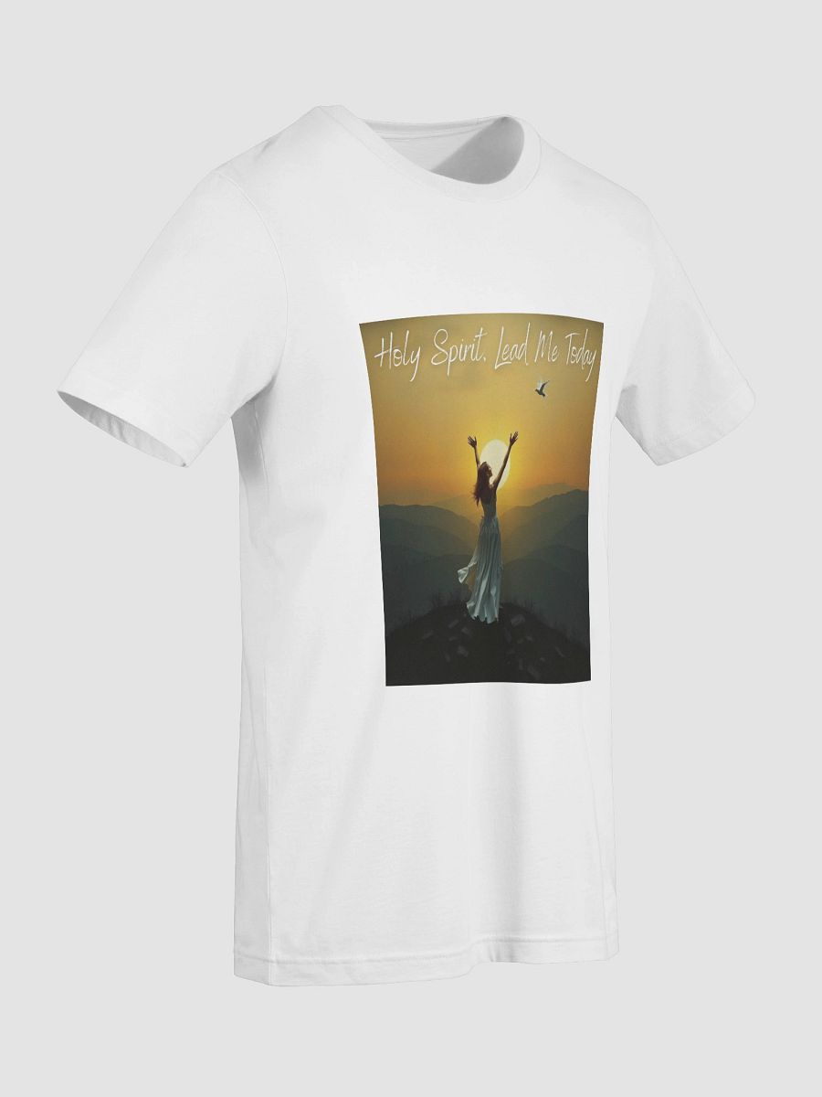 Daily Christian Prayer Shirt | ‘Holy Spirit, Lead Me Today’ Unisex T-Shirt product image (27)