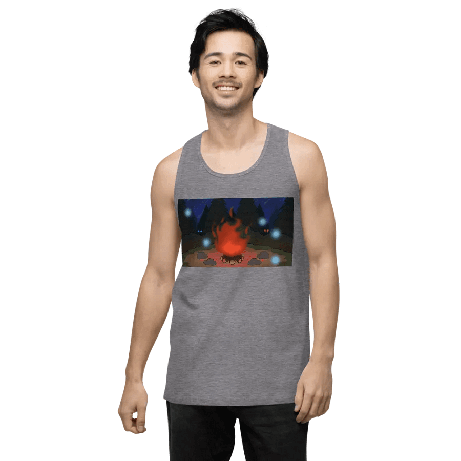 Men's Premium Tank Top - Cryptid Summoning Circle - Full product image (2)