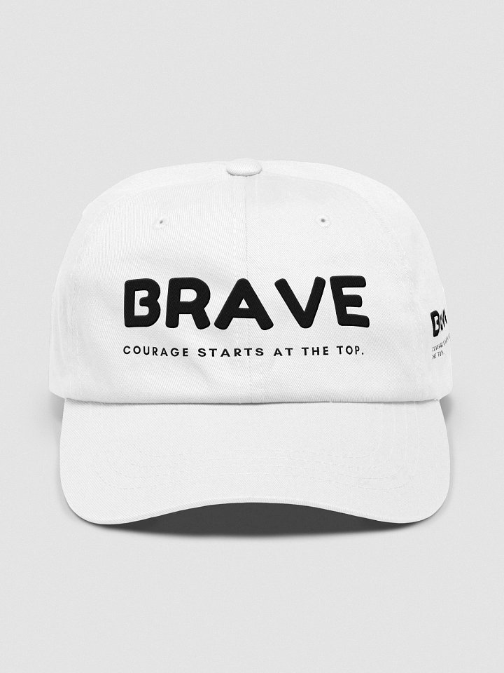 Brave Dad Hat – White Edition product image (1)