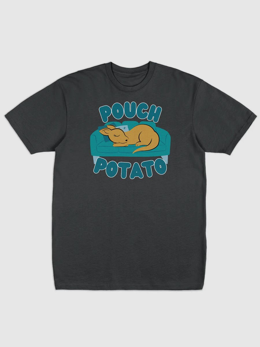 Pouch Potato Funny Cute Sleepy Kangaroo T-shirt product image (1)