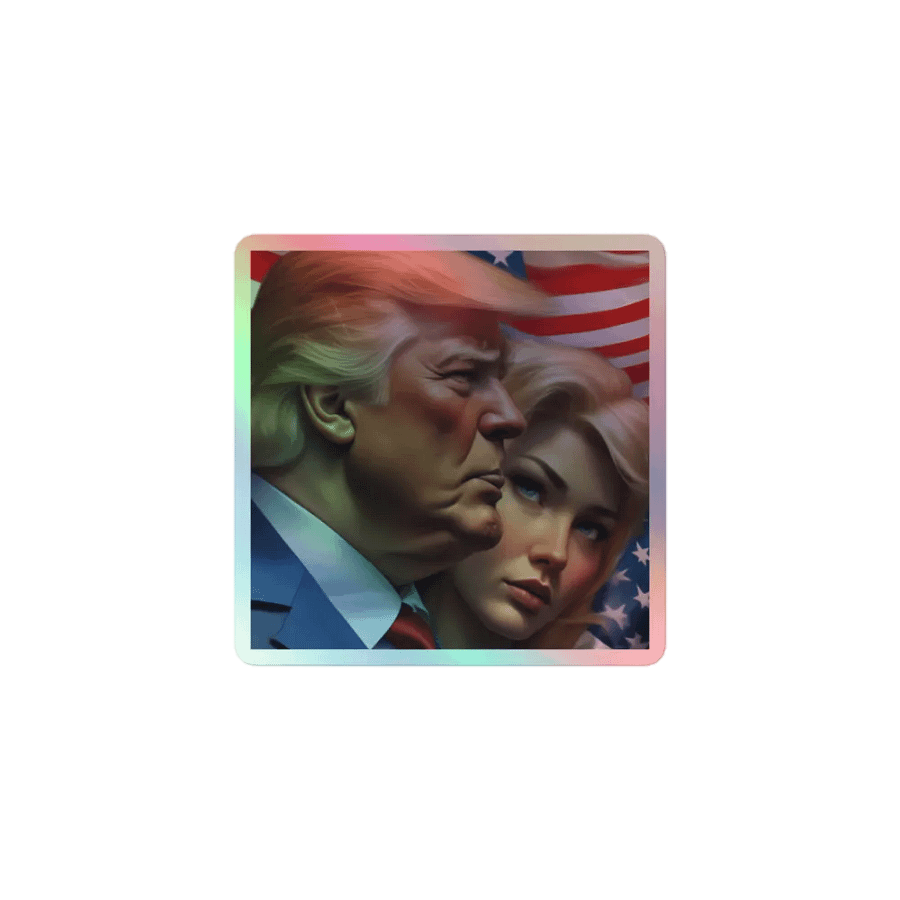 Fatherly Inspiration Holographic Sticker product image (1)