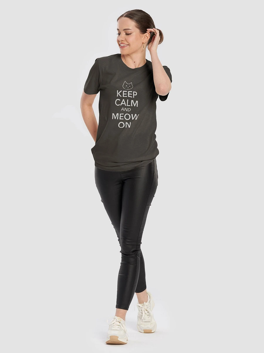 Keep Calm and Meow On Tee product image (100)