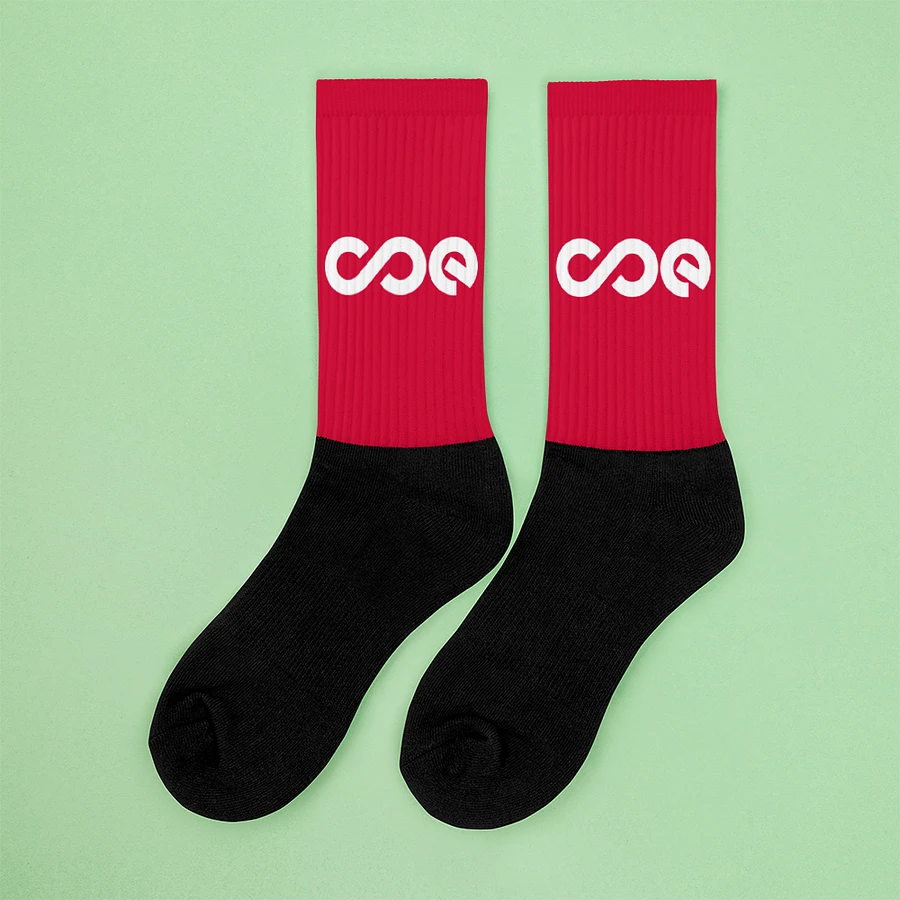 NEW COE SOCKS RED product image (5)