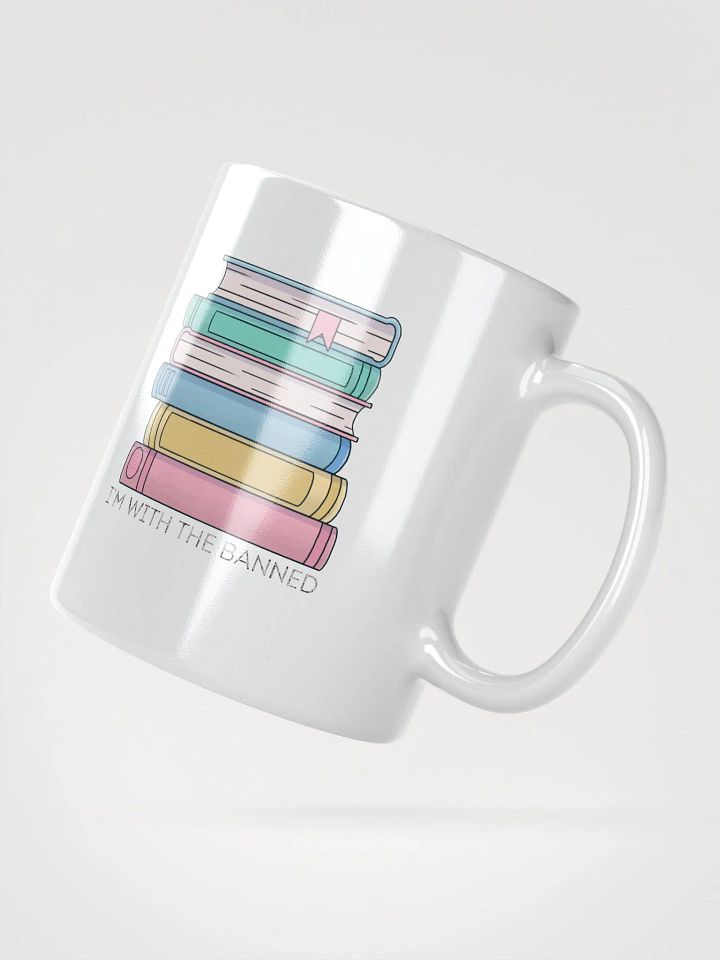 I'm With the Banned Book Stack Mug product image (5)