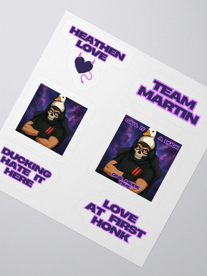 Martin Sticker Sheet product image (2)