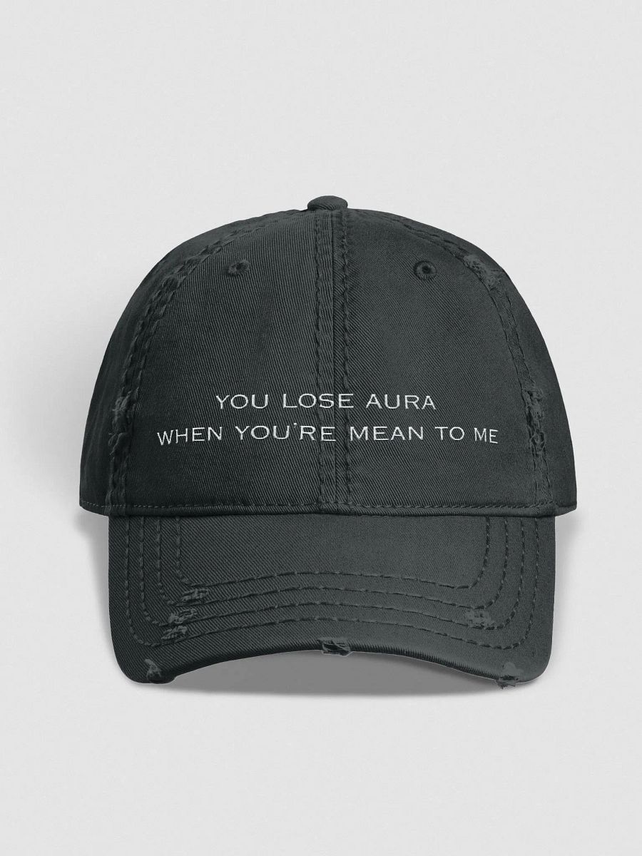 You Lose Aura - Distressed Baseball Hat product image (1)