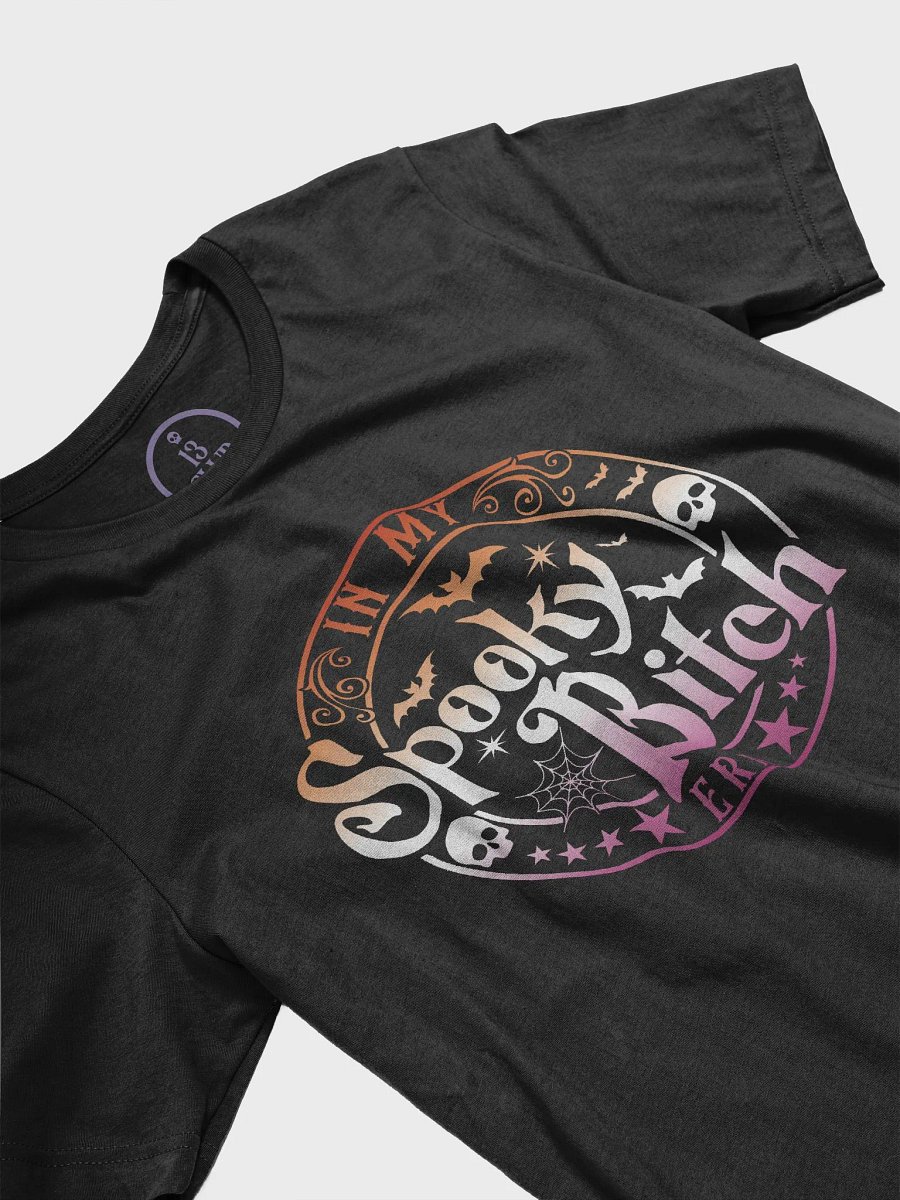 Spooky Bitch Era Lesbian Flag T-Shirt product image (4)