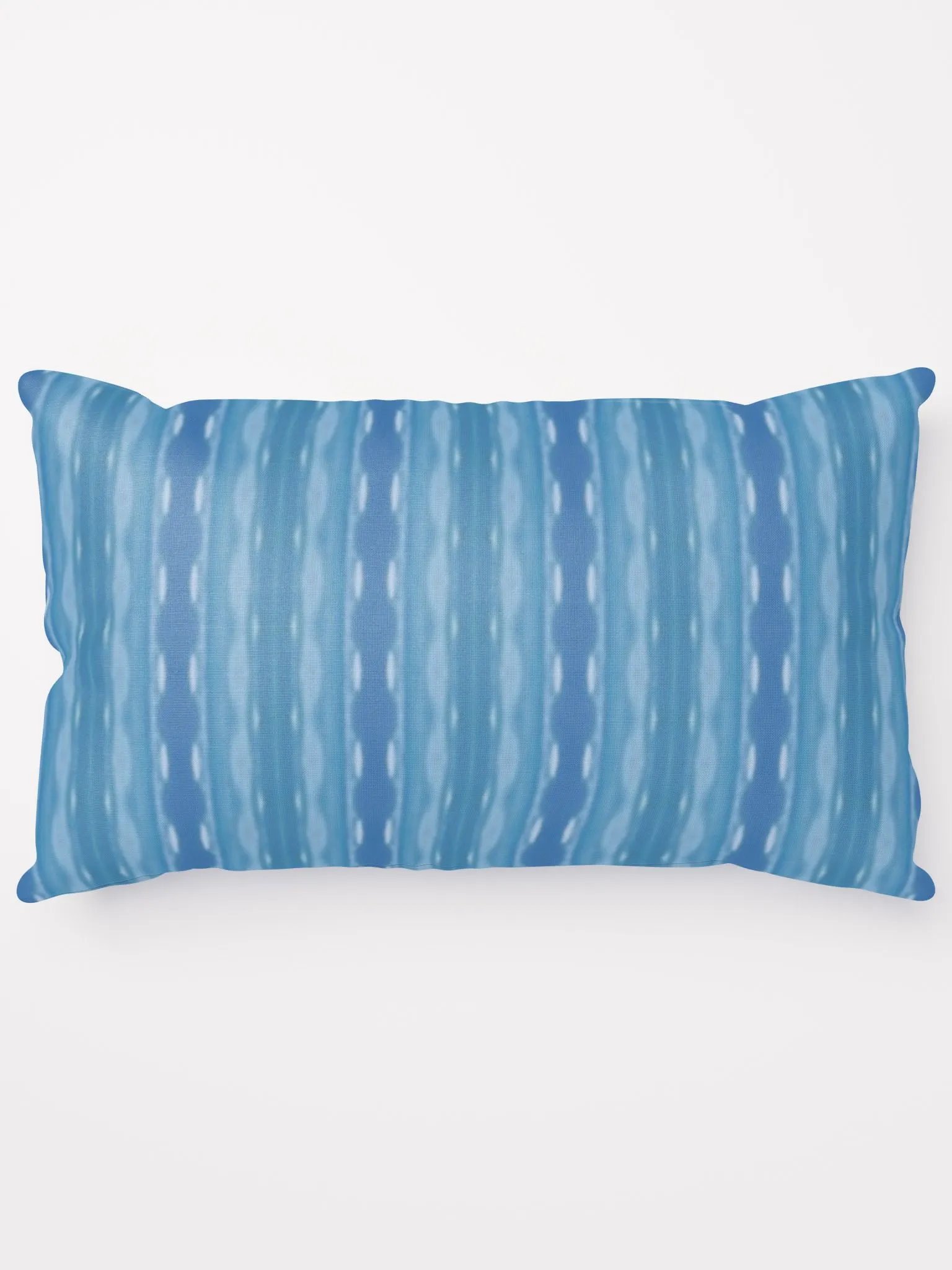 Ocean Blue Striped Pillow product image (5)