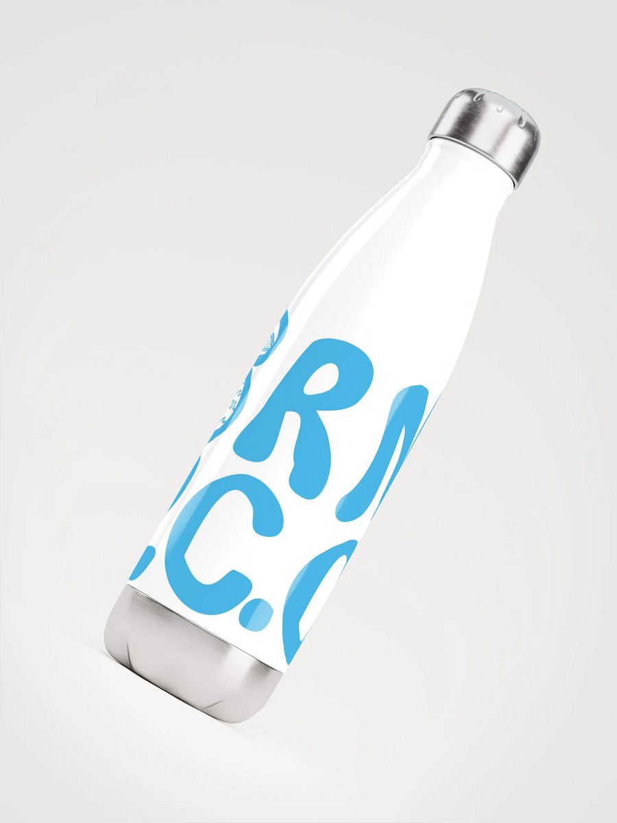 BRN.2C.C.™ | Stainless Bottle | Deep Sky Blue on White 💧 product image (4)