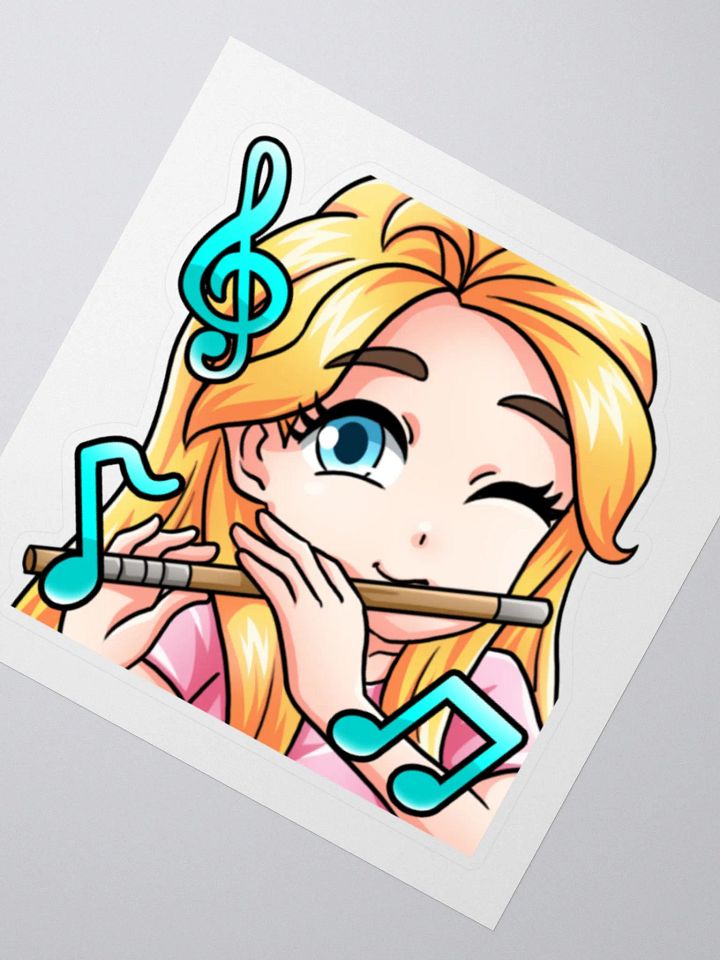 Melissa Flute Emote Sticker product image (2)