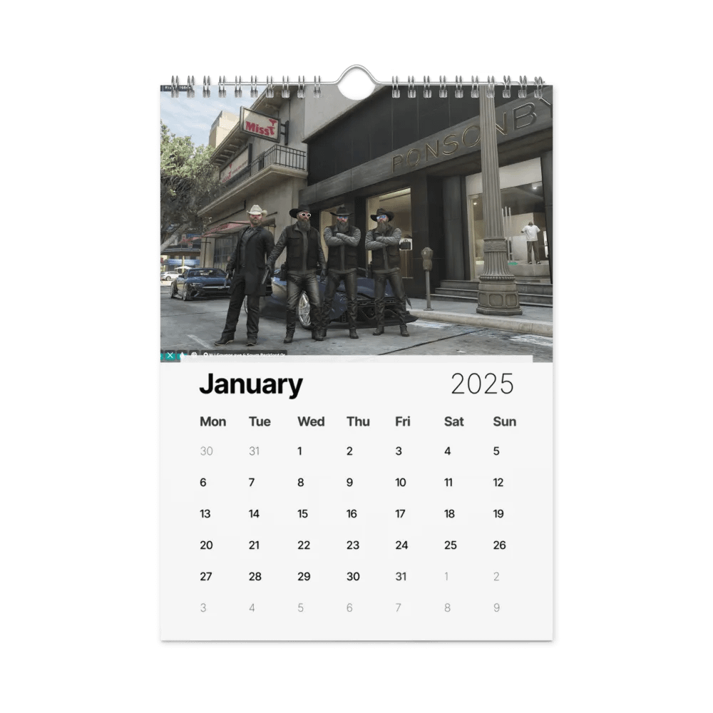 The Bowery 2025 calendar product image (6)
