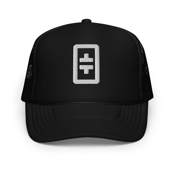 Theta Crypto Gift - Embroidered Trucker Hat Cap product image (1)
