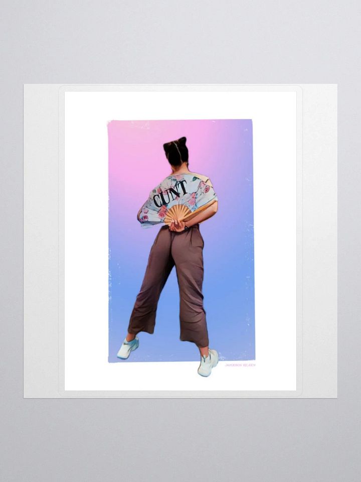 Pride Fan Sticker - 2022 product image (1)