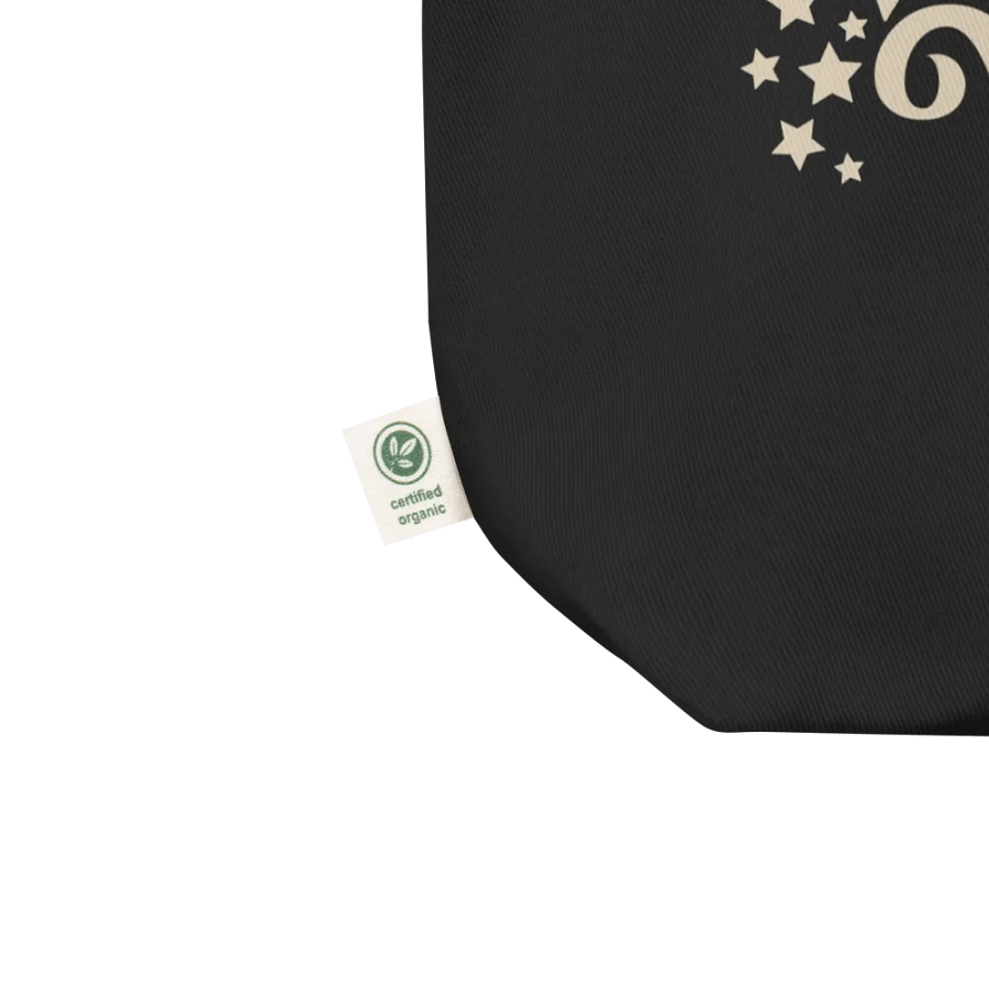 Cosy Vibes Eco Cotton Tote Bag - Black product image (3)