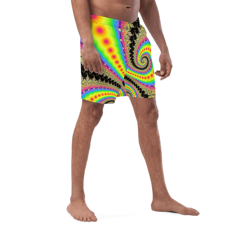 Fractal Swim Shorts - Pink Lemonade and Candy Twists product image (8)