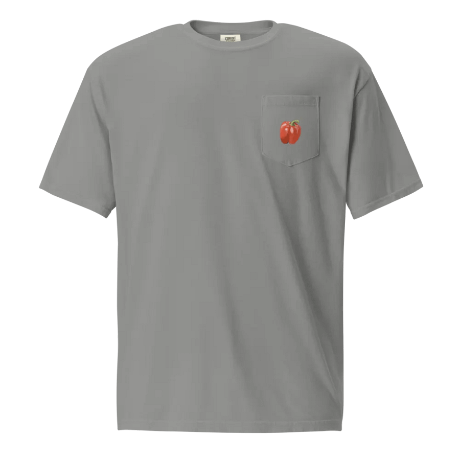 Vibrant Pepper Pocket Tee product image (2)