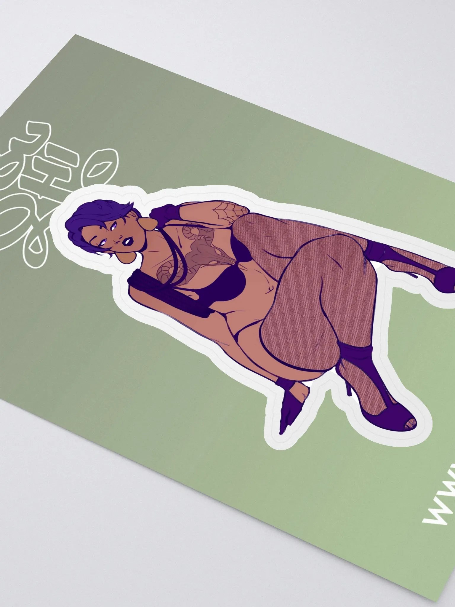 Rigger Pinup Sticker product image (2)