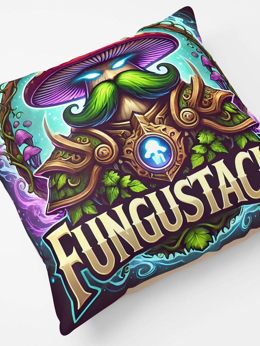 Fungustache All-Over Print Pillow product image (4)