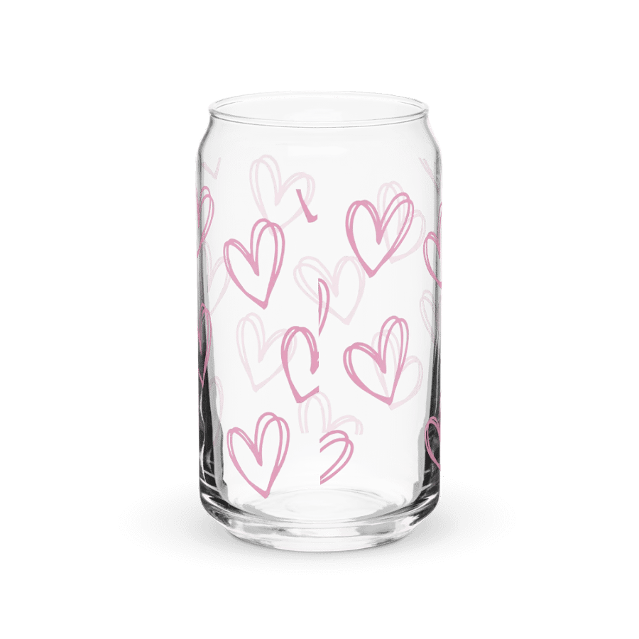 Heartfelt Glass Can: Sip in Style product image (6)