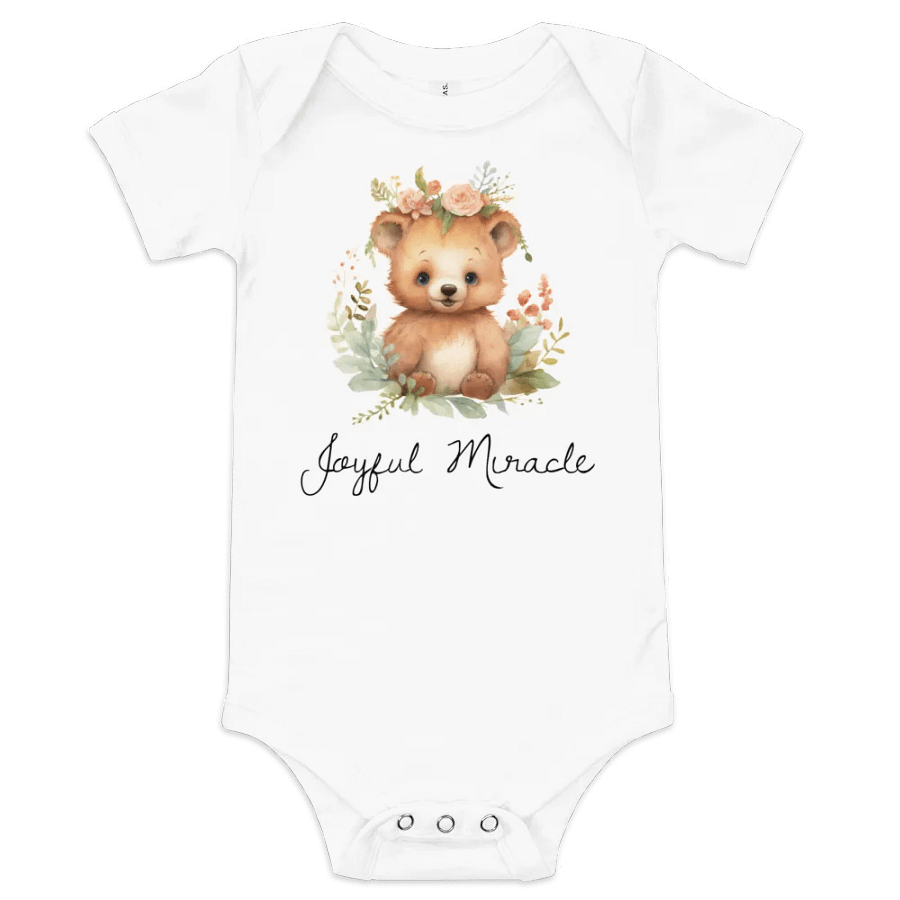 Boho Woodland Bear - Floral Whimsy: Joyful Miracle product image (3)