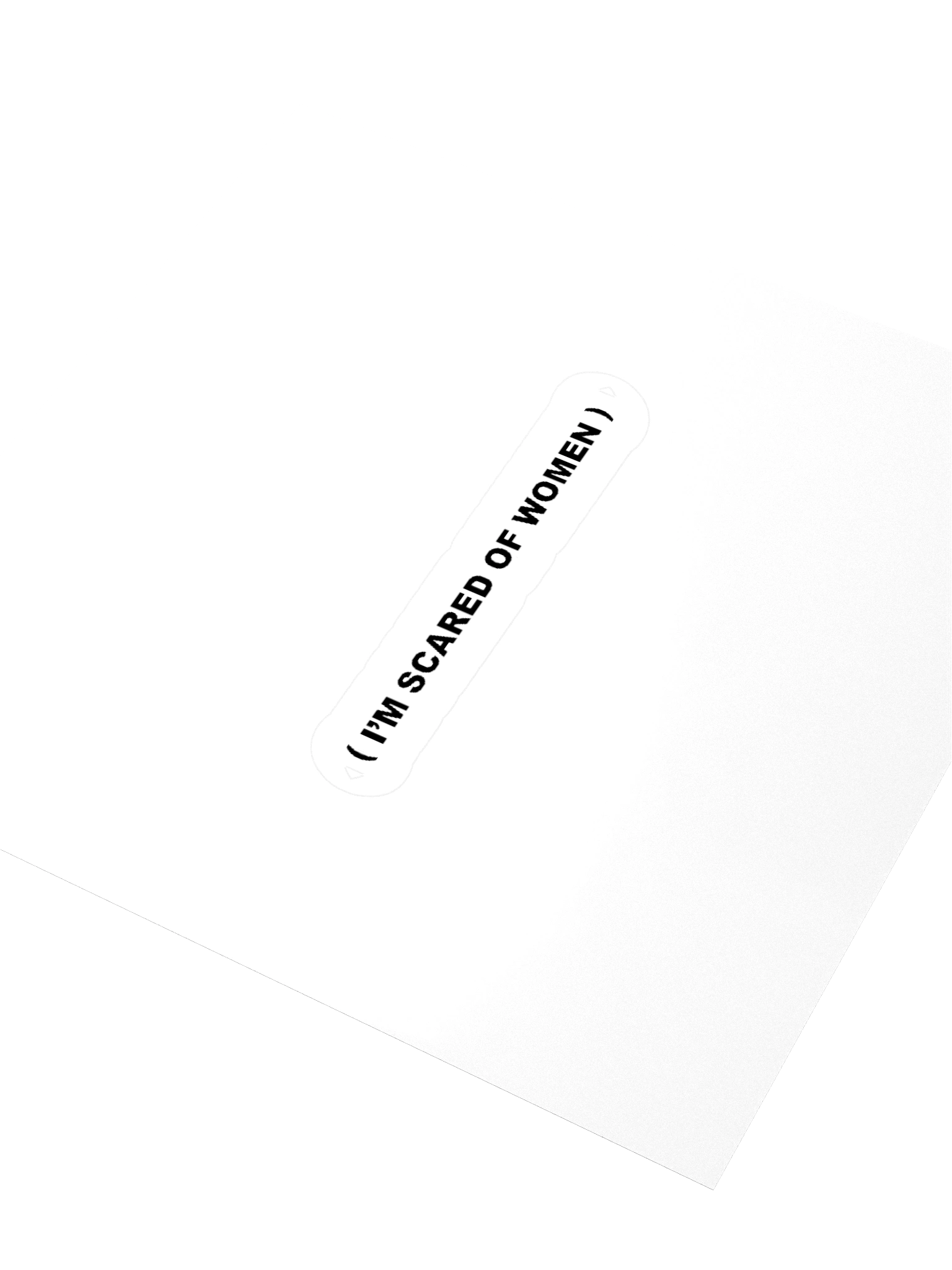 I'm Scared of Women Sticker product image (3)