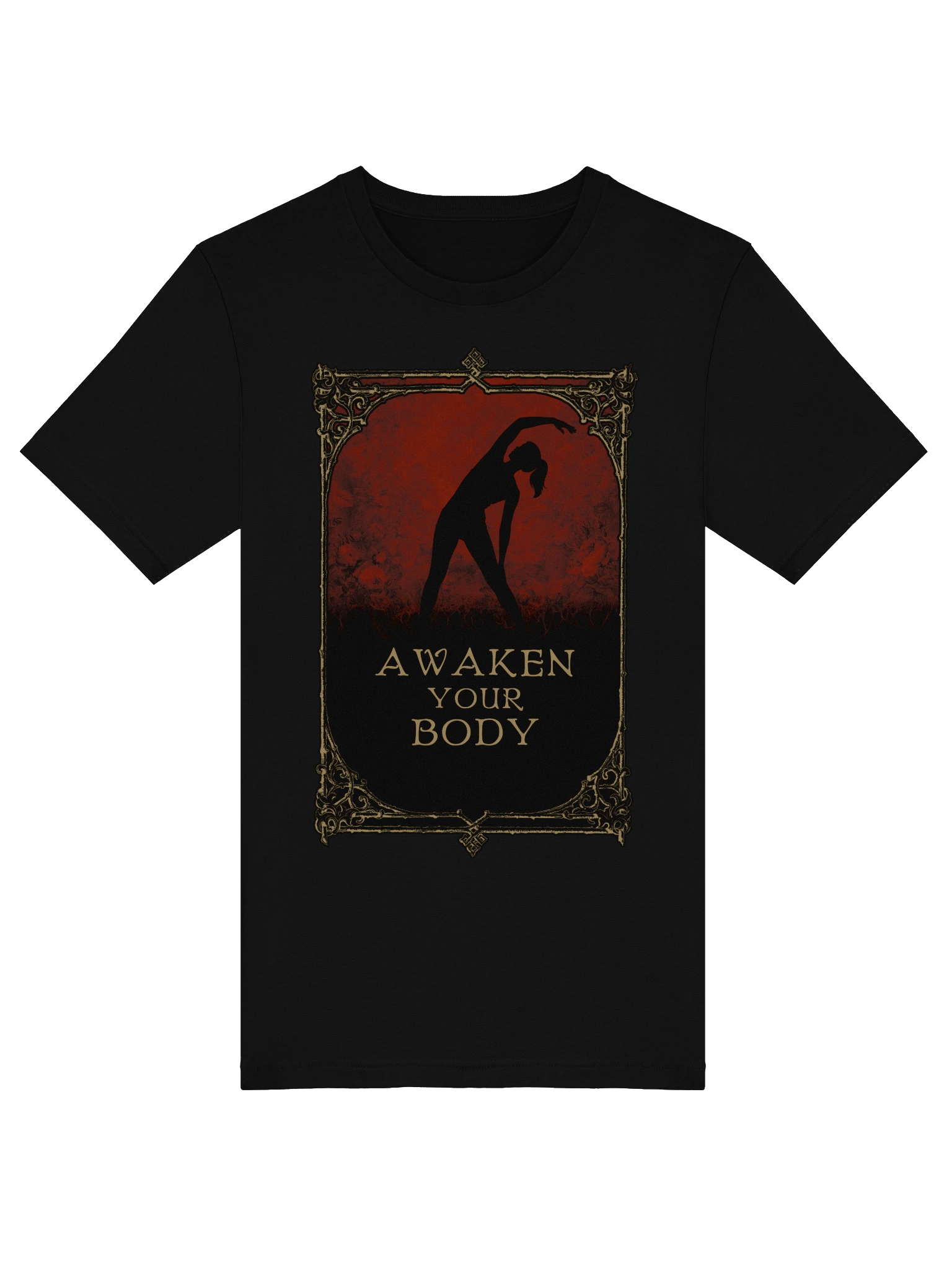 Awaken Your Body Slim Fit T-shirt (Sustaining the Mortal Vessel Quest Collection) product image (5)