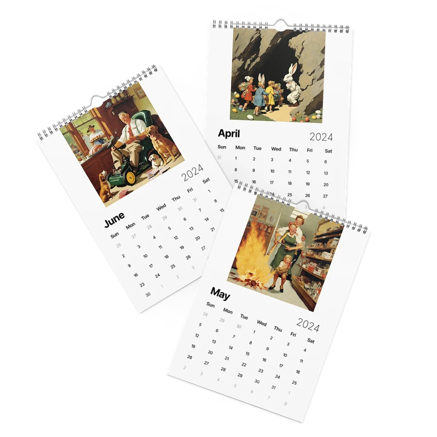 12 Great Holidays of America Calendar product image (2)