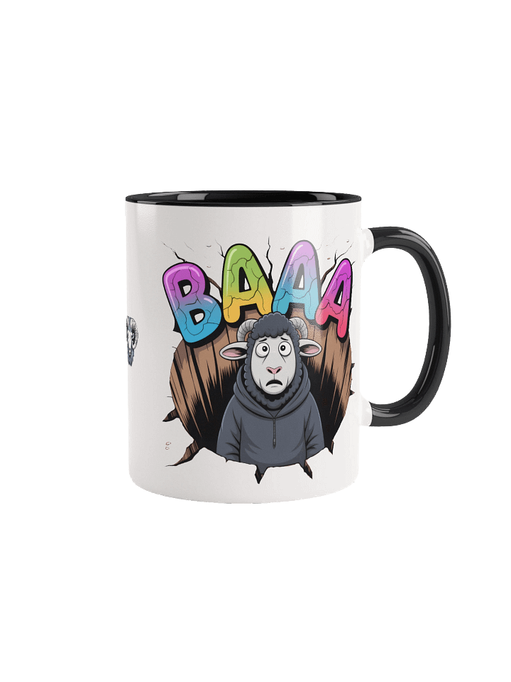 BAAA Surprised Sheep Coloured Mug product image (6)