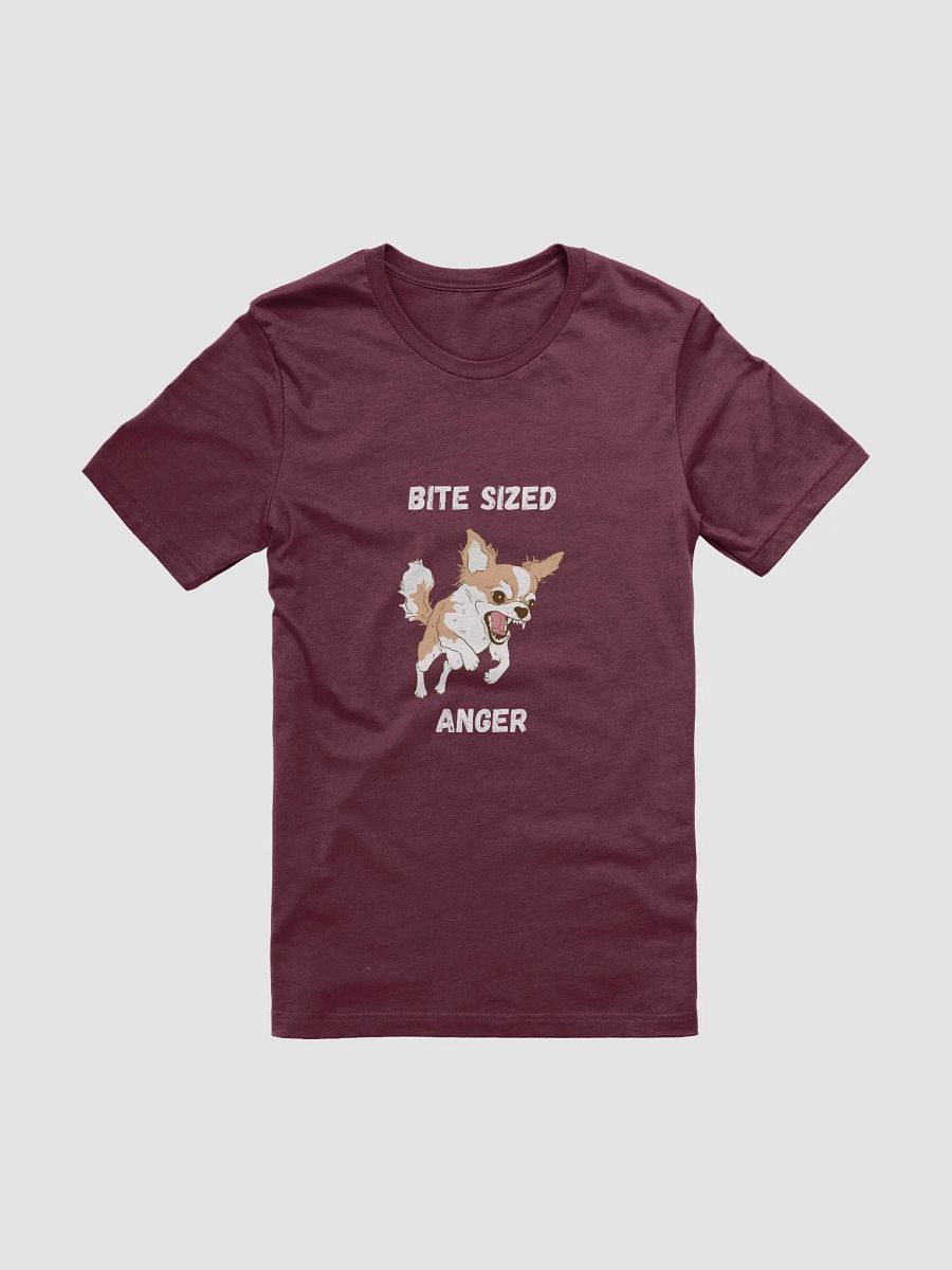Chihuahua Tee, Angry Dog Shirt, Bite Sized Anger Top, Pet Lover Gift, Animal Graphic Tshirt product image (6)