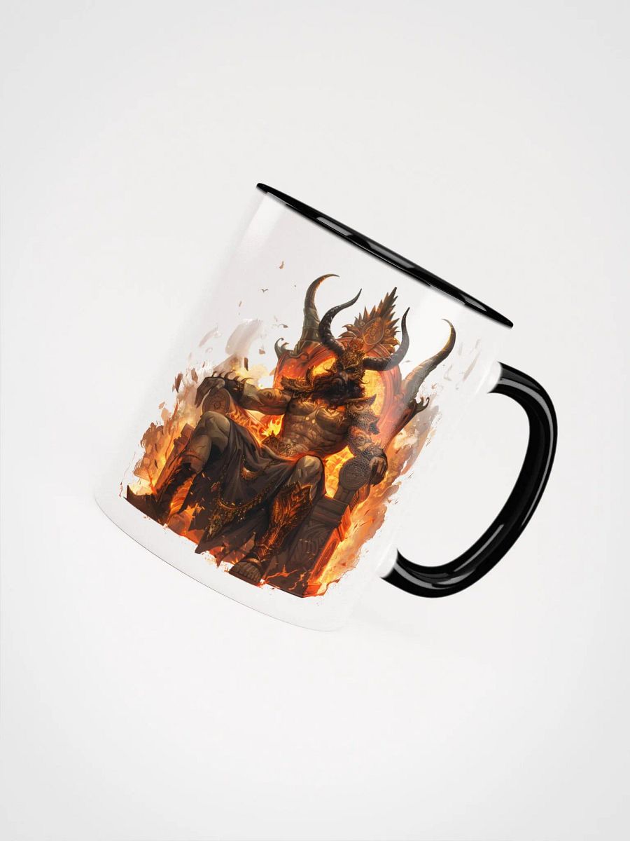 Hades - The God of the Underworld Ceramic Mug with Black Color Inside product image (7)