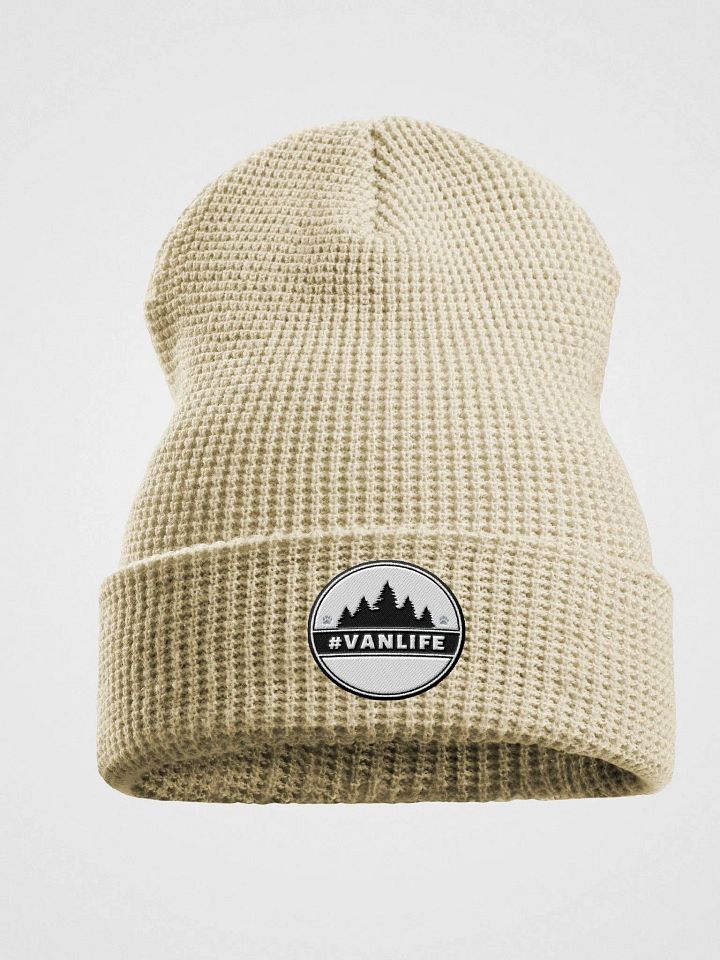 OG #VanLife embroidered logo waffle beanie product image (3)