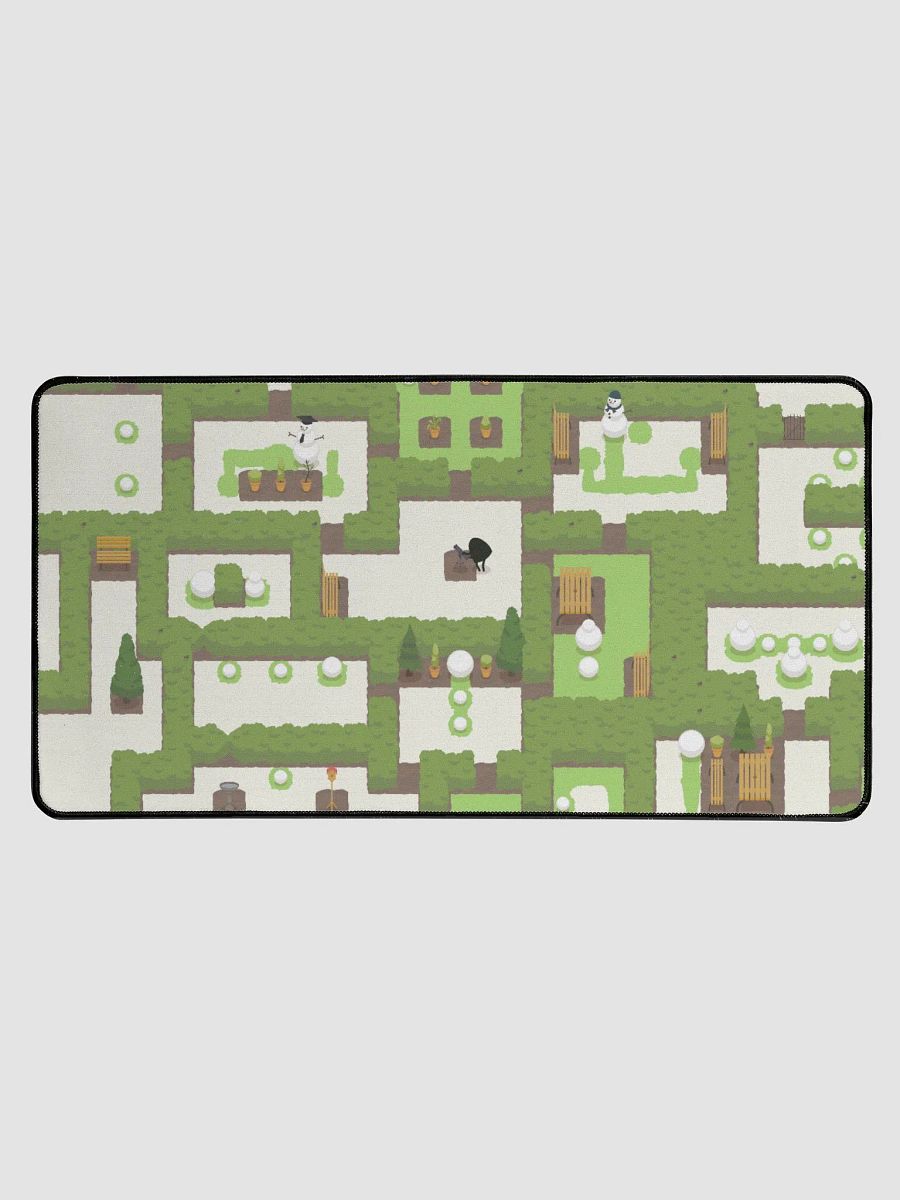 A Good Snowman is Hard to Build Desk Mat product image (1)