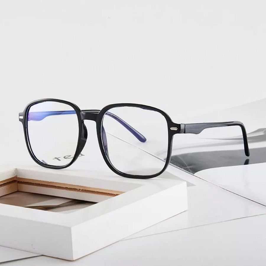Plastics Clear Lens Glasses UV Protection Eyeglasses Frame for Women Girls product image (3)