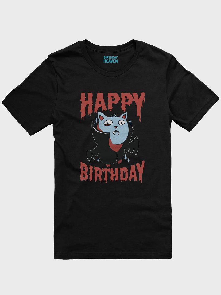 Happy Birthday (Vampire Cat) T-Shirt product image (5)