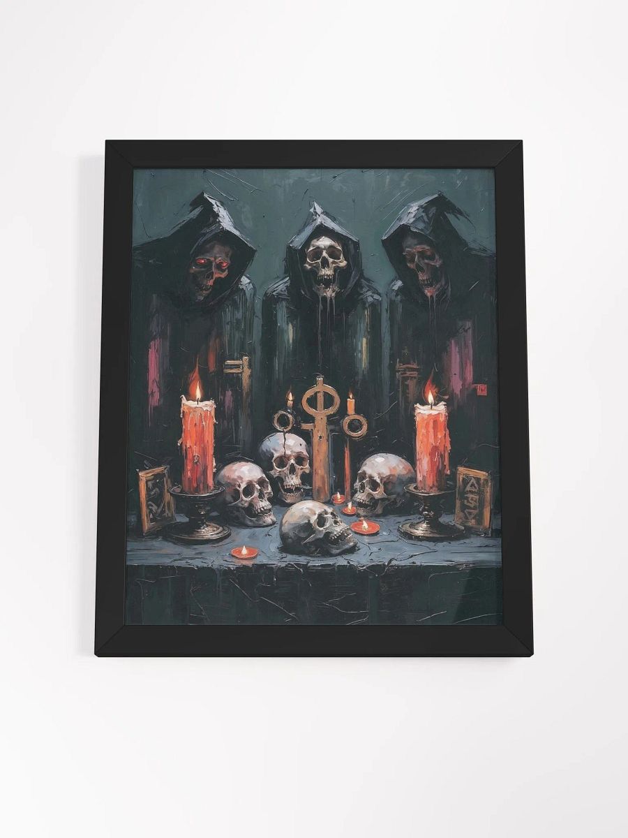 Gothic Ritualistic Framed Print product image (21)