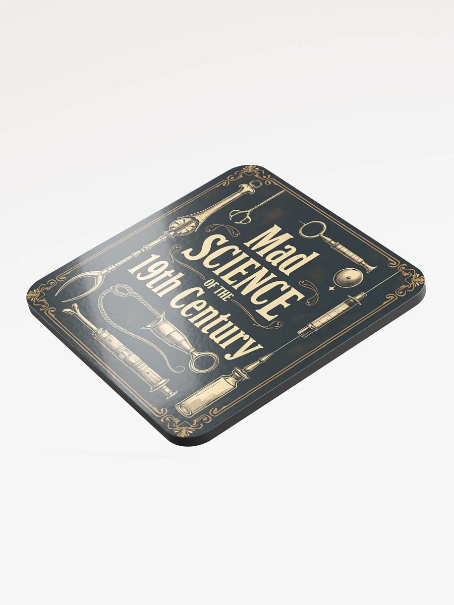Mad Science of the 19th Century Cork Coaster Set product image (3)