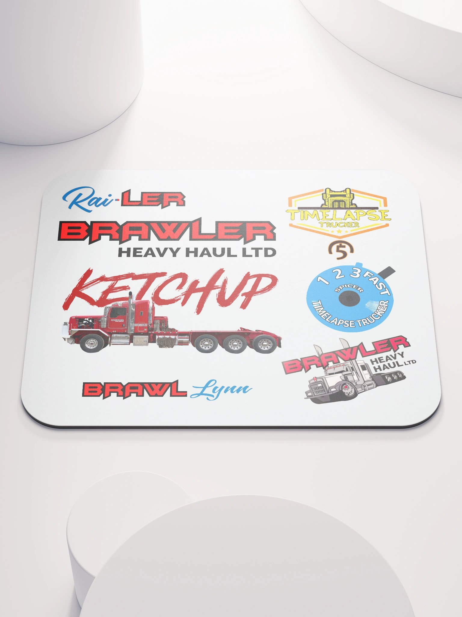 Logo Bomb Mouse Pad product image (1)
