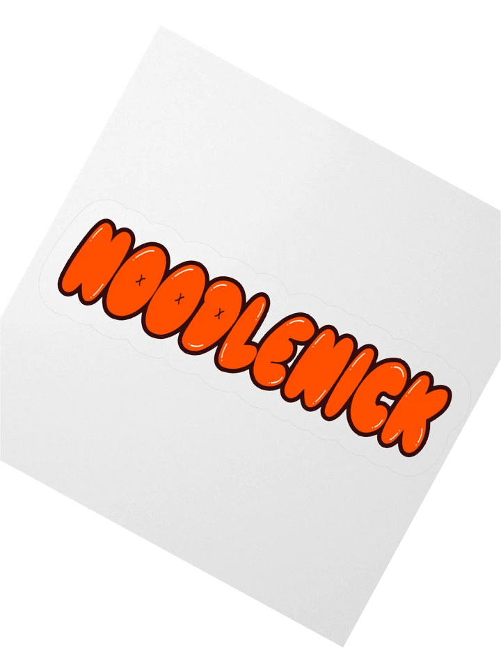 NoodleNick Logo Sticker product image (6)