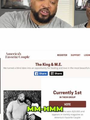 VOTE NOW! Support Us Today (Ends July 10th!) https://americasfavcouple.org/2025/the-king-m-e Voting is now open! Show your support and vote for us daily until July 10th. Every vote counts. Click the link and cast your vote. Please vote for us; we appreciate your support! #VoteNow #SupportUs #CommunityVoting #VotingCampaign #July10thDeadline #GetInvolved #OnlineVoting #HelpUsWin #SupportLocal #VoteToday